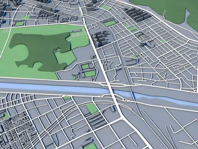 Gyeongju South Korea Ancient Silla Capital Historical Landmarks  3D model