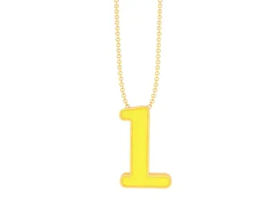 Kids Alphabet L Pendants 3dm STL OBJ FBX Renders Details 3D print model
