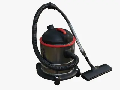 Vacuum Cleaner 3d model Low-poly 3D model