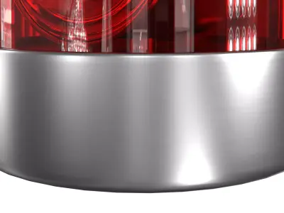 Warning Light PBR 3 Low-poly 3D model