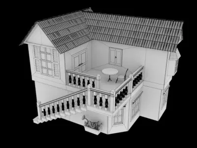 Country House 3D model
