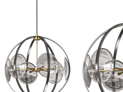 Chandelier Vitaluce V2954 1 1S 3D model
