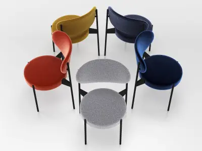 430 Chair 3D model