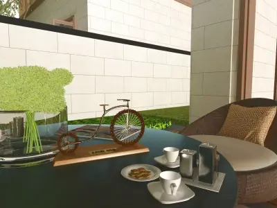 Cottage Concept 3D model