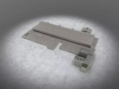 EDDH Storage 2 Low-poly 3D model