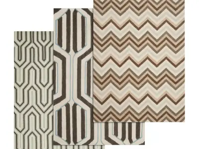 Rug Set 104 3D model