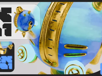 Animation Sci Fi Robot Game asset 3D model