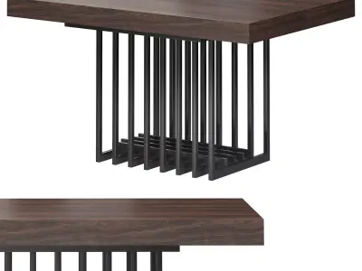 Prestige dining table by laskasas 3D model