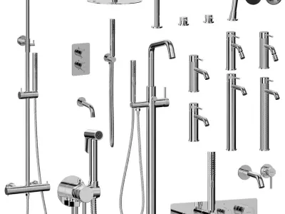 Allen Brau Mixer Set 3D model