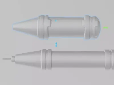 SUPER SOLDIER SERUM VIAL 3D print model