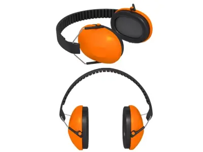 Ear Defenders collection 3D model