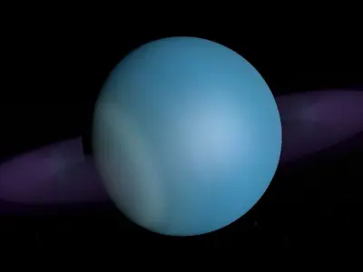 Uranus planet 3D model