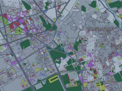 marrakech map  3D model