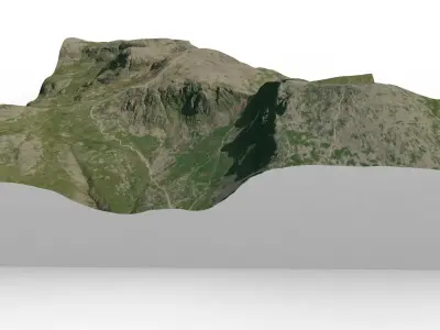 Scafell Pike 3D model