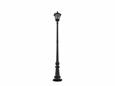Street Light 02 - Game-ready - PBR Low-poly 3D model