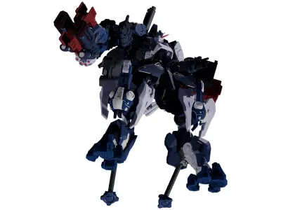 Commander GunFrog 3D model