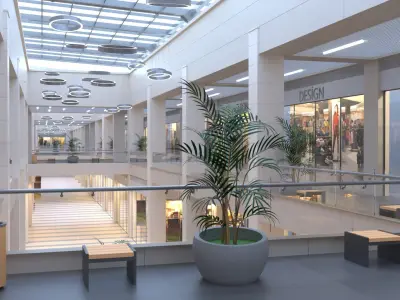  Shopping Mall interior 