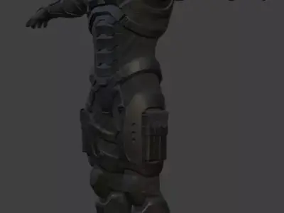 Astronaut Spacesuit 3D Model 3D model