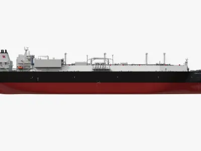  LNG Tanker CREOLE SPIRIT Black 