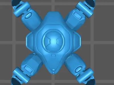 Starcraft Dragoon 3D print model