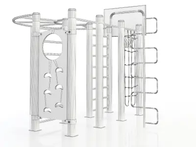 kids child playground 3d model 3 3D model