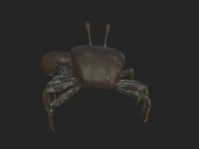 Crab Statue 3D model