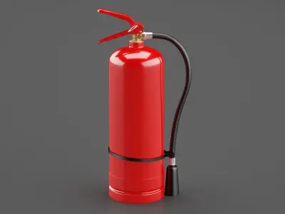 Fire Extinguisher 3D model 28