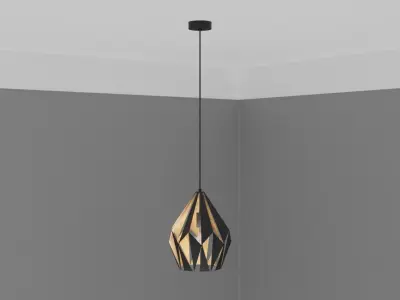 Pendant Ceiling Light P703 Low-poly 3D model