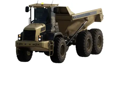 Dump truck 3D model