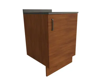 The Cabinet lowpoly Free low-poly 3D model