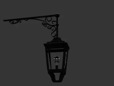 Urban light 3D model purchase