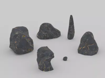 Rocks Low-poly 3D model purchase