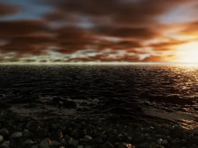 Water System Unity Assets  Low-poly 3D model