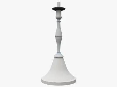 Candle Holder  Low-poly 3D model