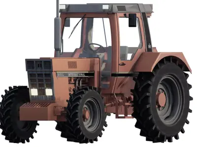 Harvester tractor 845XL 3D model