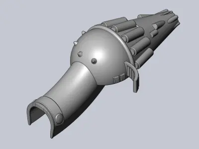 Predator 2 Netgun Printable Model 3D print model