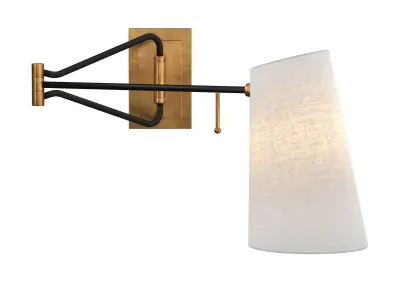 Keil Swing Arm Wall Light 3D model
