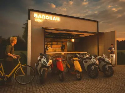 Outdoor Cafe 7x10 with SketchUp DWG and Lumion Files 3D model