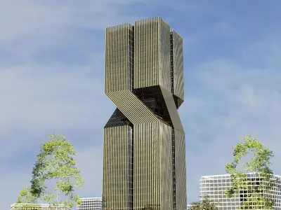 Gold Trade Center GH230114 3D model