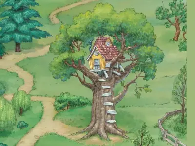 Plant - Tree House - Building 01 3D model