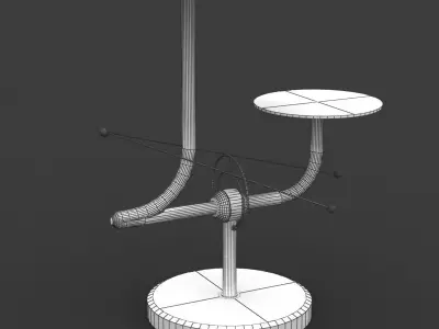 Table Telephone 08 3D model