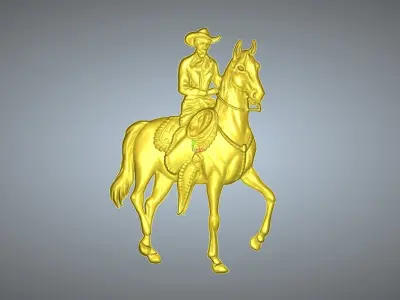 3D HORSE RIDE  Free 3D model