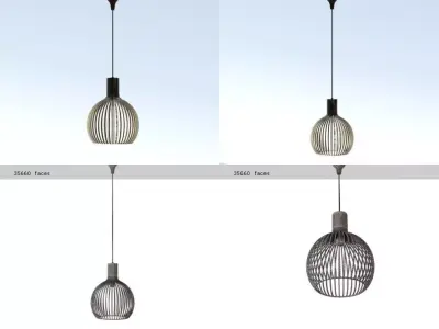 Pendant lamp Free 3D model