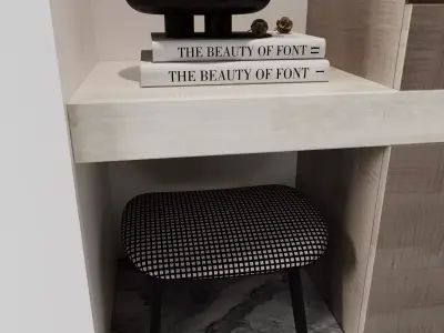 Entryway cabinet 3D model