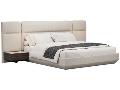 Francis Modular Bed By domkapa 3D model