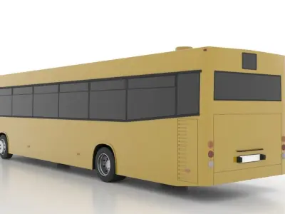 MAN A60 SL232 MANAS Low Low-poly 3D model