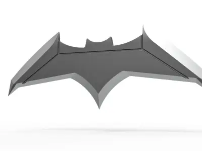Batarang from the movie Batman v Superman Dawn of Justice 2016 3D print model