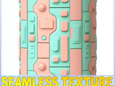 SciFi Seamless Texture Texture 44