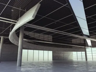 Archinteriors vol 26 - 20 fully textured scenes with halls 3D model