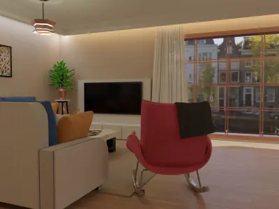 Living Room 3d Model Free 3D model purchase